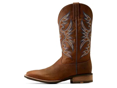 Ariat Ricochet Wide Square Toe Western Boot In Brown