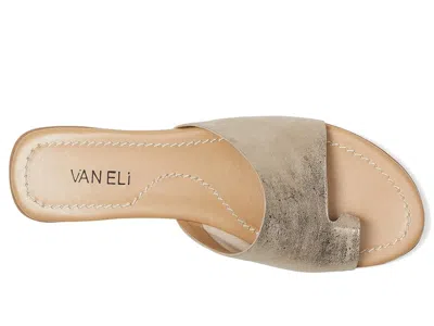 Vaneli Tallis Slide Sandal In Brown