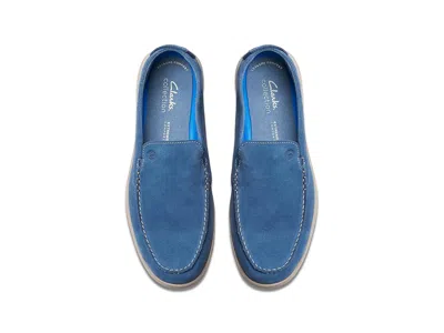 Clarks Flexway Step In Blue