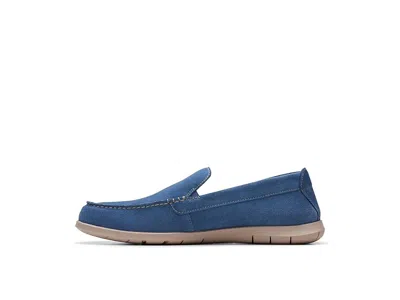 Clarks Flexway Step In Blue