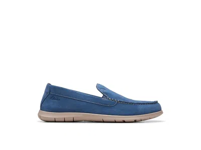 Clarks Flexway Step In Blue