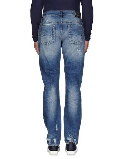 Shop Bikkembergs Man Jeans Blue Size 32 Cotton
