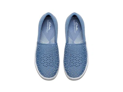 Clarks Cloudsteppers Breeze Emily Slipon In Blue