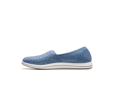 Clarks Cloudsteppers Breeze Emily Slipon In Blue