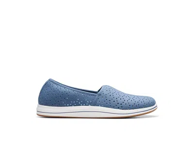 Clarks Cloudsteppers Breeze Emily Slipon In Blue