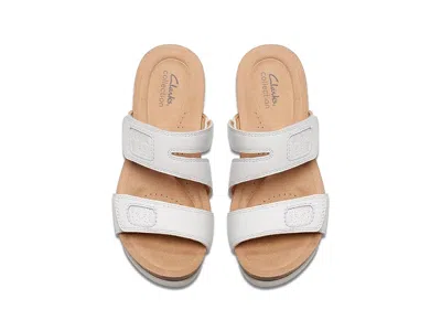 Clarks Calenne Maye In White