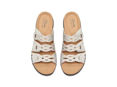 Clarks Laurieann Ruby In White Leather In White