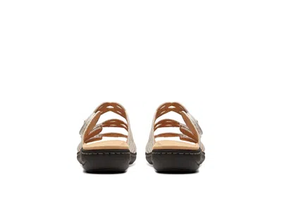 Clarks Laurieann Ruby In White Leather In White