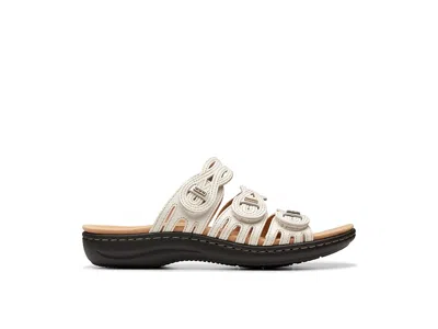 Clarks Laurieann Ruby In White Leather In White