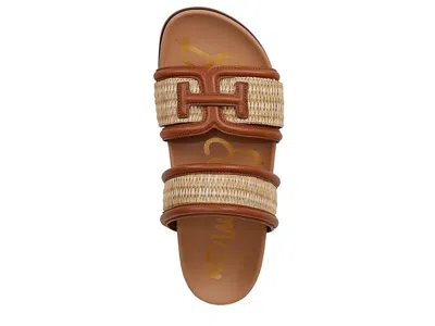 Sam Edelman Rowan Platform Slide Sandal In Brown