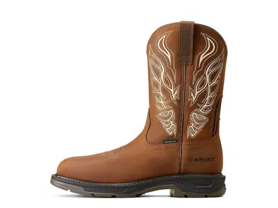 Ariat Workhog Xt Phoenix Carbon Toe Work Boots In Brown