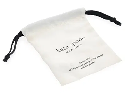 Kate Spade Mini Pendant In Silver