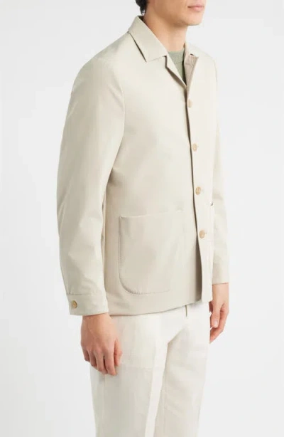 Aurélien Stretch Leisure Jacket In Neutral