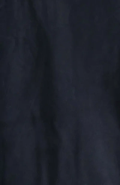 Aurélien Suede Zip Jacket In Blue