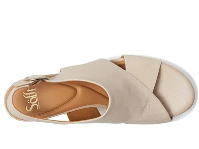 Söfft Liv Slingback Platform Sandal In Brown