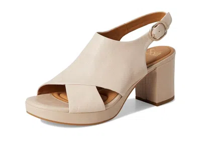 Söfft Liv Slingback Platform Sandal In Brown