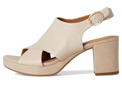 Söfft Liv Slingback Platform Sandal In Brown