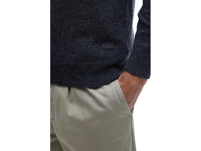 Barbour Essential Patch Crew In Black