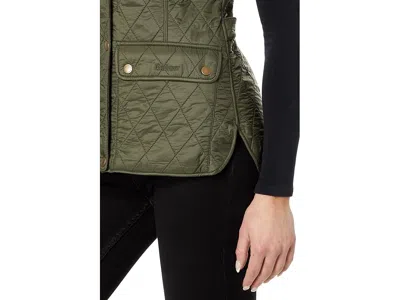 Barbour Core Essentials Otterburn Quilted Vest In Green
