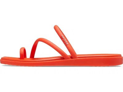 Crocs Miami Toe Loop Sandal In Red
