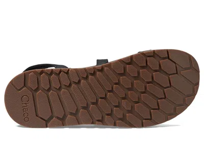 Chaco Lowdown Leather Strappy In Black