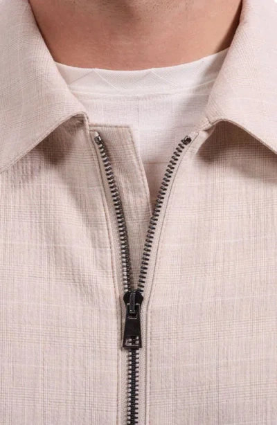 Bugatchi Blouson Jacket In Neutral