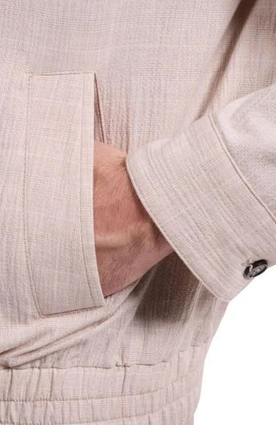 Bugatchi Blouson Jacket In Neutral