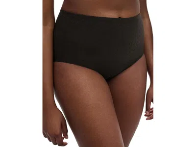 Chantelle Comfort Chic High-rise Control Briefs In Black