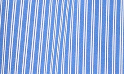 Good American Poplin Pull On Boxer Shorts In Blue