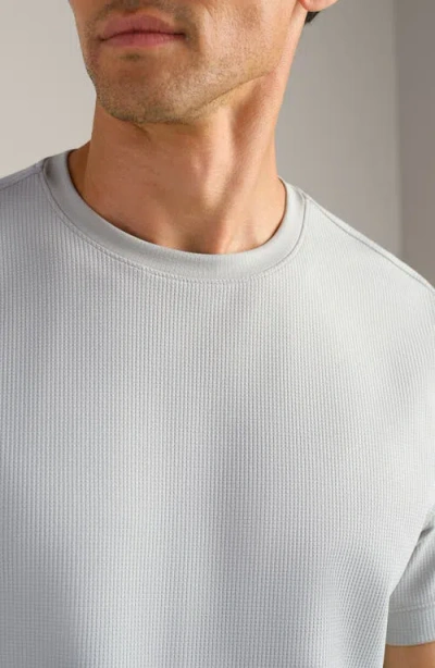 Rhone Waffle Tech Crew T-shirt In Gray