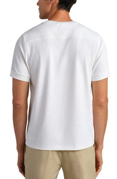 Rhone Waffle Tech Crew T-shirt In White