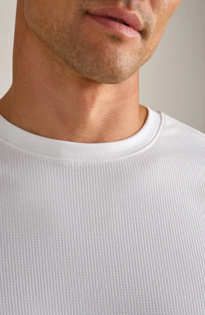 Rhone Waffle Tech Crew T-shirt In White
