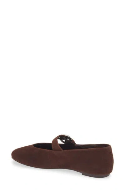 Reformation Bethany Ballet Flat In Brown