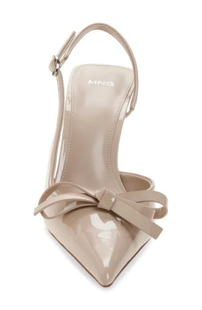 Mango Coreo Pump In Nude