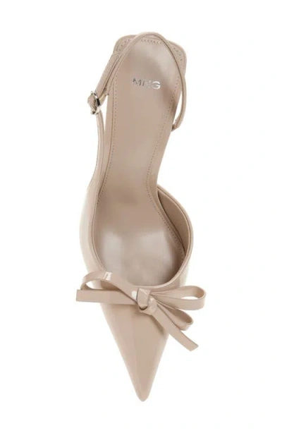 Mango Coreo Pump In Nude