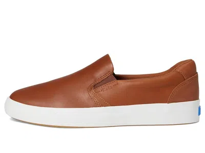 Keds Wide Width Pursuit Slipon Sneaker In Brown