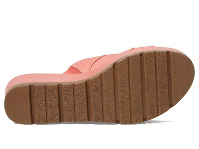 Spring Step Allerton Platform Wedge Slide Sandal In Animal Print