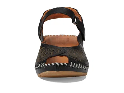 Spring Step Santonio Wedge Sandal In Black