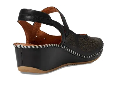 Spring Step Santonio Wedge Sandal In Black