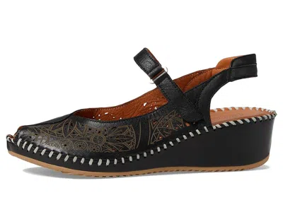 Spring Step Santonio Wedge Sandal In Black