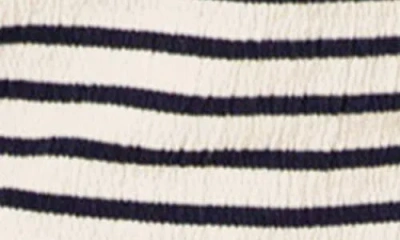 Threads 4 Thought Gwyneth Stripe Smocked Pull-on Shorts In White