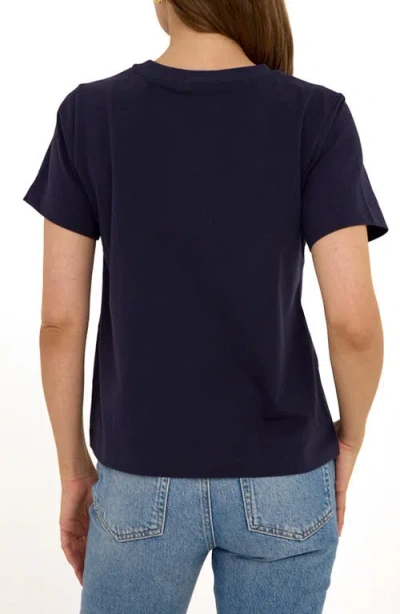 Threads 4 Thought Beth Essential Organic Cotton T-shirt In Black