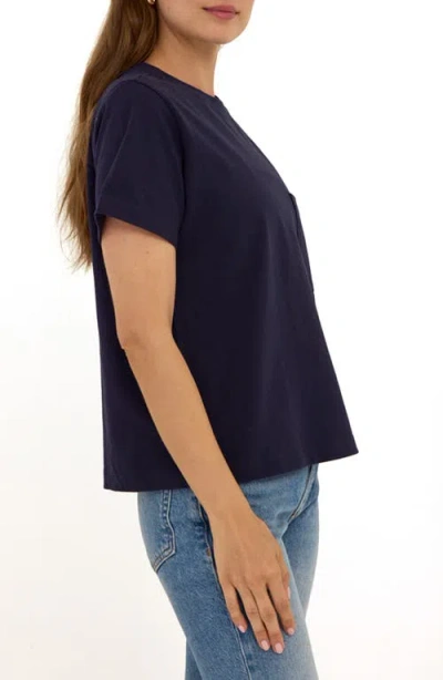 Threads 4 Thought Beth Essential Organic Cotton T-shirt In Black