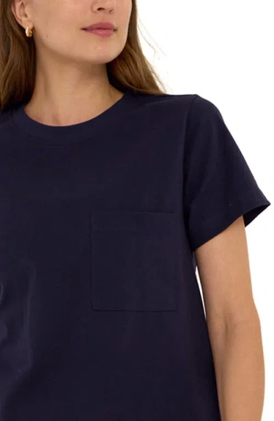 Threads 4 Thought Beth Essential Organic Cotton T-shirt In Black