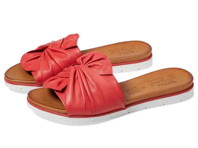 Spring Step Lavona Sandal In Red