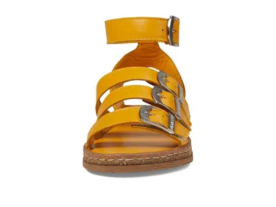 Spring Step Alexcia Ankle Strap Sandal In Yellow