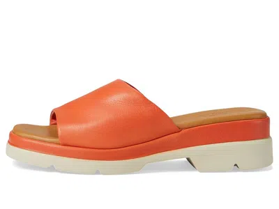 Spring Step Fire Island Platform Slide Sandal In Multi