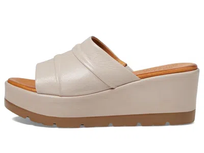 Spring Step Allerton Platform Wedge Slide Sandal In Gray