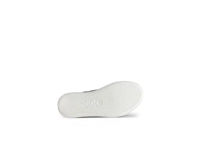 Ecco Textured Leather Low-top Sneaker In Multi