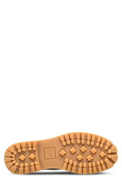 Clae Logan Lugged Plain Toe Derby In Brown